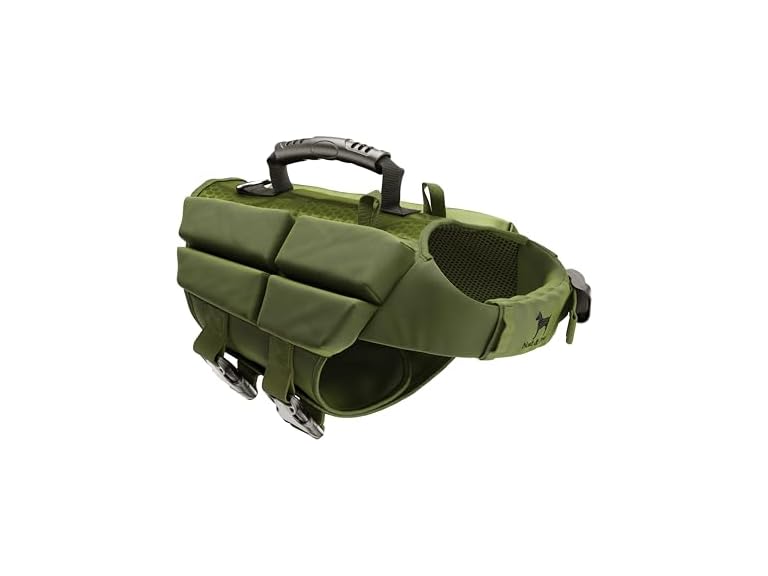 NOAH & PAW LJ4-GR-XS XS Noah & Paw Dog Life Jacket,