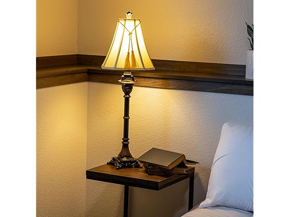 Home Grandeur Resin 2pk Lamp