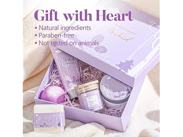 Body & Earth Orchid Spa Gifts for Women