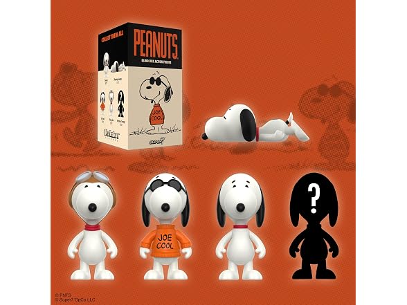 Super7 Peanuts So Many Snoopies Blind Box Flat