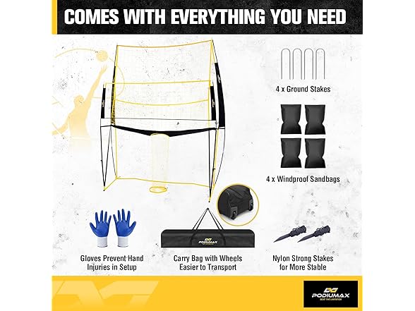 PodiuMax Volleyball Training Equipment