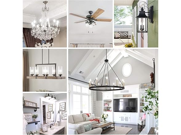 Dimmable E12 LED Candelabra Bulbs 60W Equivalent