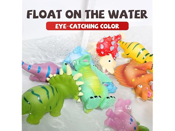 Hely Cancy Dinosaur Bath Toys