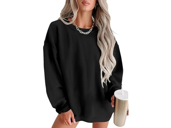 Women’s Oversized Crewneck Sweatshirt