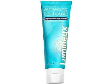$4.99, Was $9.99, 50% Off! Lumineux Teeth Whitening Toothpaste 3.75oz dealfomo