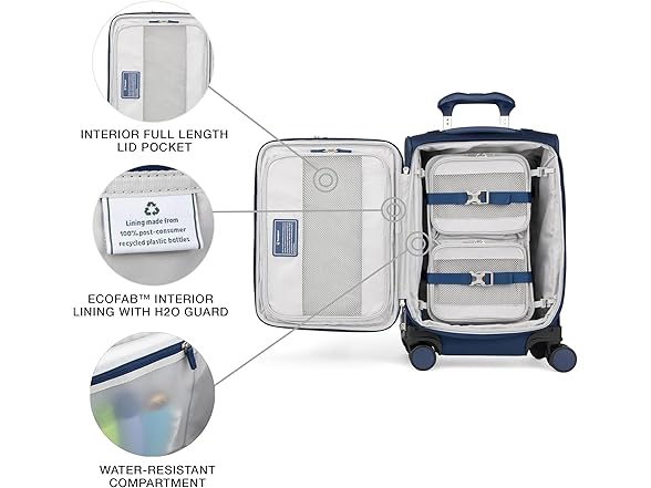 Travelpro Versapack + Lightweight Softside 20"