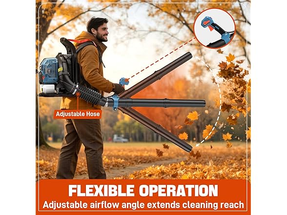 Leaf Blower Backpack 49cc Gas