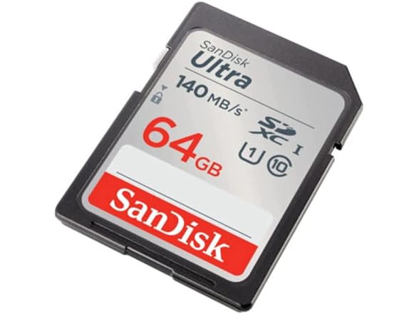 SanDisk 64GB 140 MB/s Memory Card (20-pack)