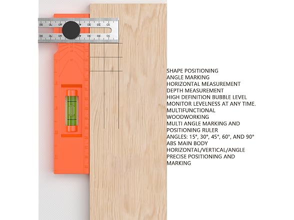 LICAEVEY CON-66 Adjustable Marking Protractor