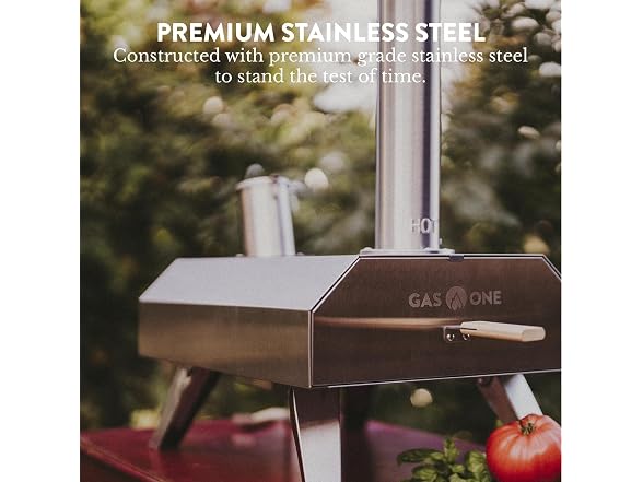 GasOne Wood Pellet 12” Pizza Oven