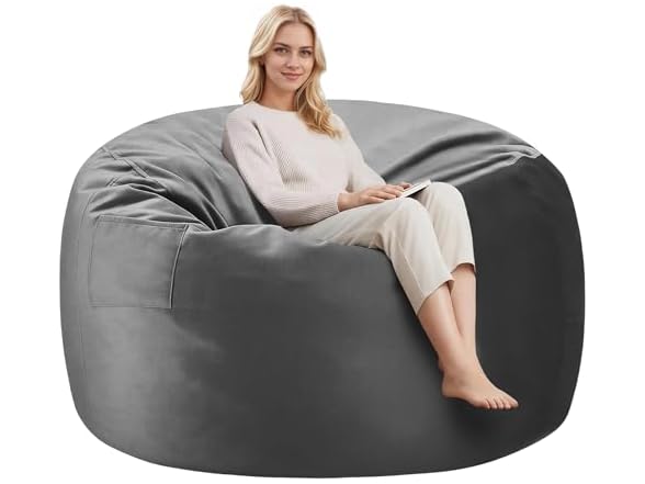 Adult Bean Bag Chair, Giant Beanbag