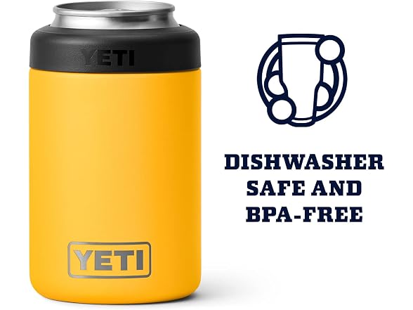 YETI Rambler 12oz Colster Can Insulator, Alpine Yellow