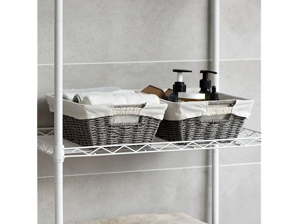 CROS Set of 2 Paper Woven Storage
