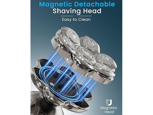 FENTGO 7D Floating Head Shaver for Men