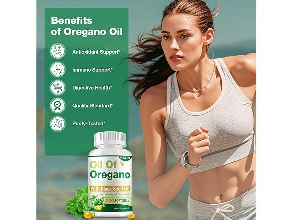 Oil of Oregano with Black Seed Oil