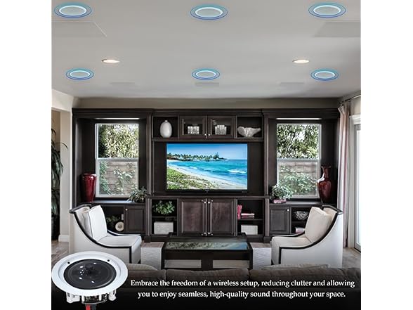 Technical Pro 6-Ch 6000 Watts Home Theater System Kit