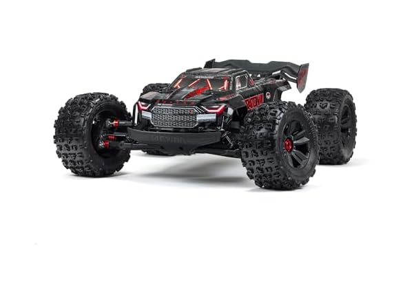 ARRMA RC Truck Speed Monster Truck Black