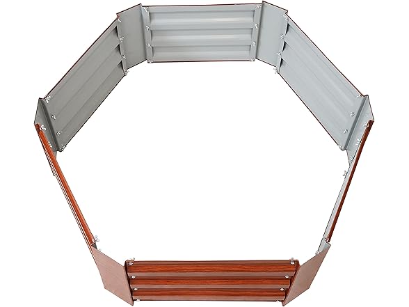 Sunnydaze 11.75" H Raised Metal Garden Bed