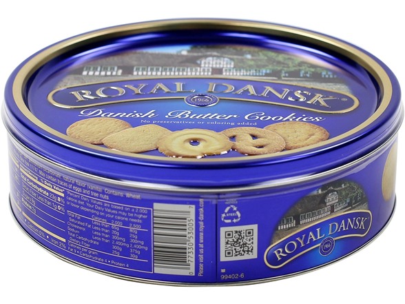 Royal Dansk Danish Butter Cookies, 12