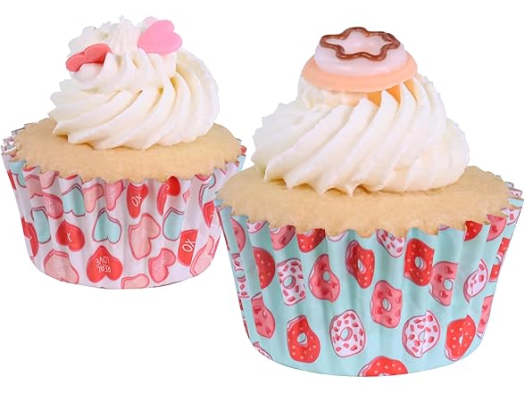 PME Valentines Mini Foil-lined Cupcake Cases