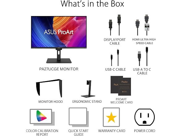 ASUS ProArt PA27UCGE 27" 4K HDR USB-C Professional Monitor - Gallery 10