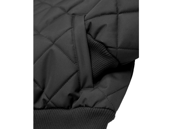 Mens Heavyweight Quilted Bomber Jacket