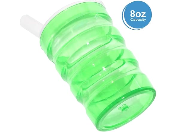 Rehabilitation Advantage 8oz Long Spout Feeding Cup 2PK