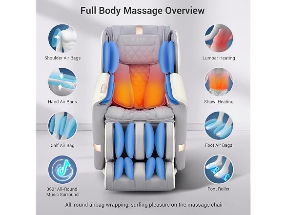 MYNTA 4D Massage Chair 4D+2D Dual
