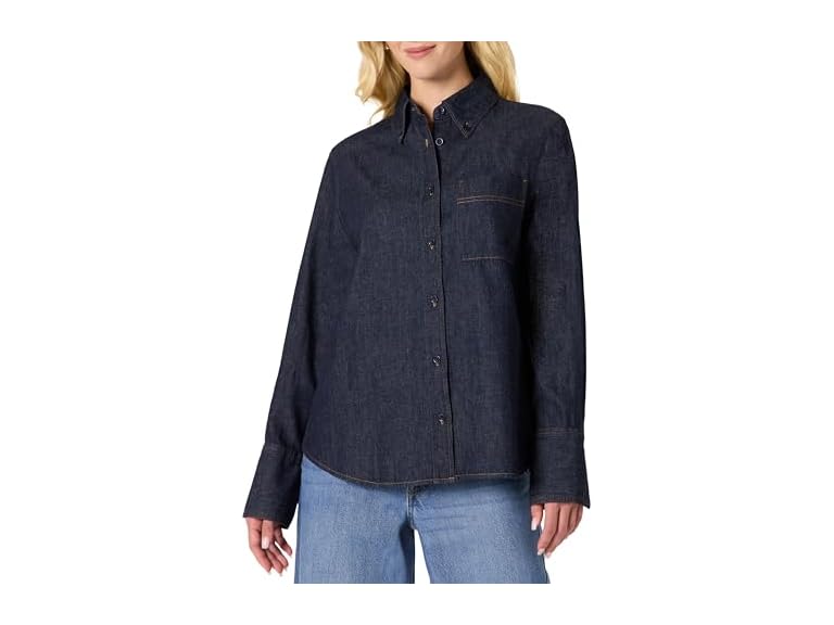 Amazon Essentials Women Oversized-fit Shirt - Gallery 15