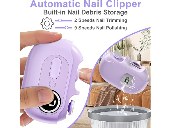 4-in-1 Electric Nail Clipper