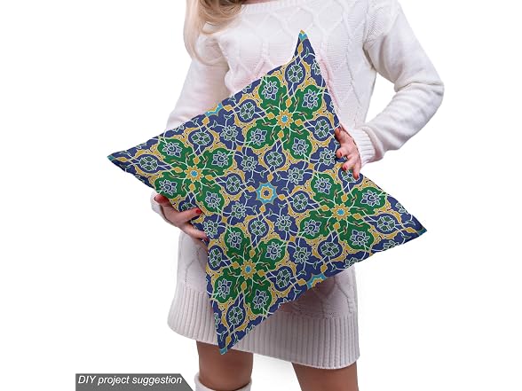 Ambesonne Orient Fabric by The Yard, Mosaic