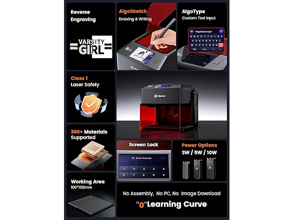 AlgoLaser Laser 10W Engraver Machine