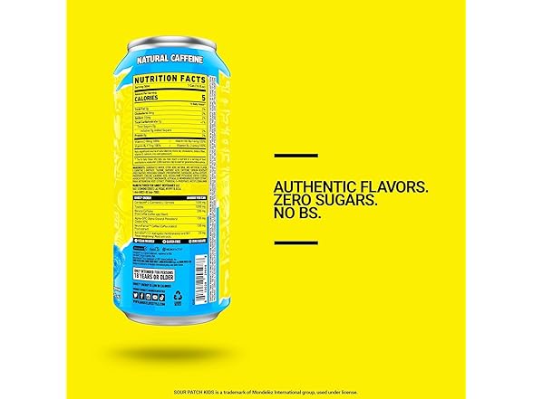 GHOST Energy Drink - 12-Pack, Sour Patch