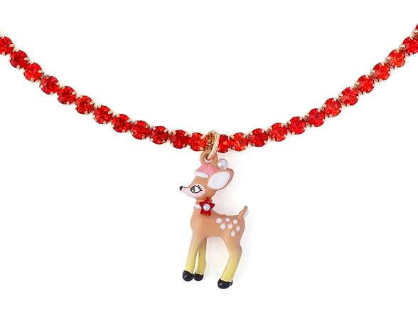 Betsey Johnson Women's Santa Baby Necklace