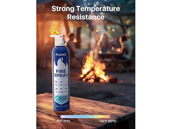 (3 Pack) PLEMO Fire Extinguisher | F62N