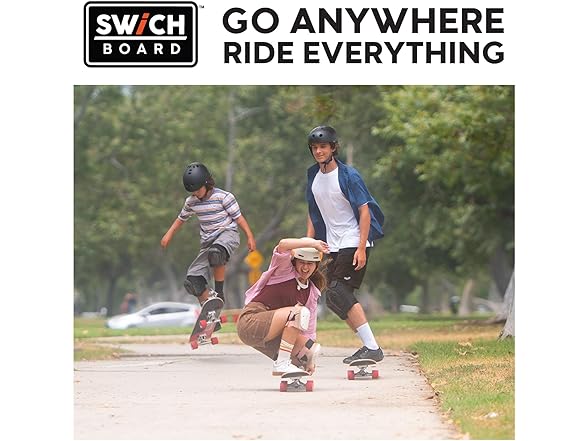 SWCH Board 3-in-1 Complete Skateboard