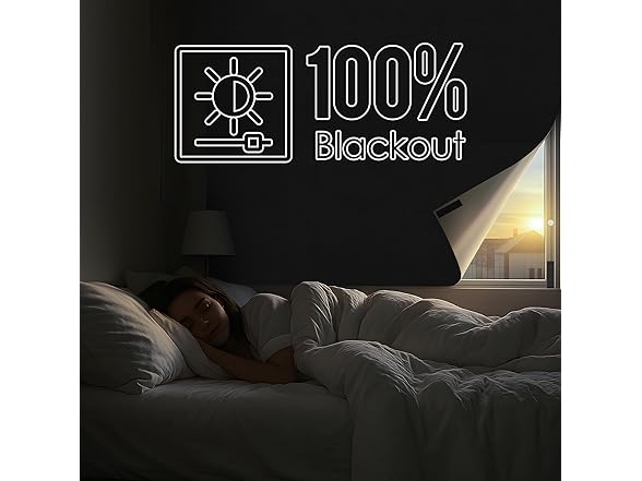 PATTENGO Blackout Curtains for Bedroom