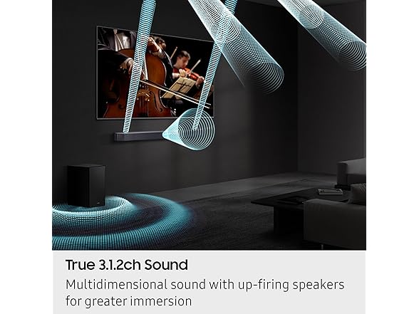 (NEW) Samsung HW-Q600F 3.1.2ch Soundbar (2025)