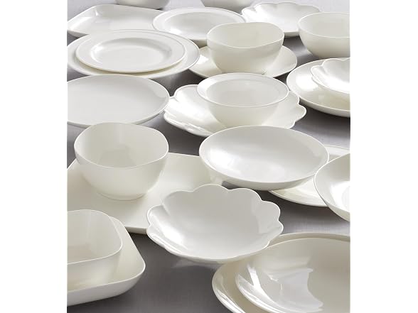 Lenox Dinnerware Set, Studio 1414 Square 16-Piece Set White