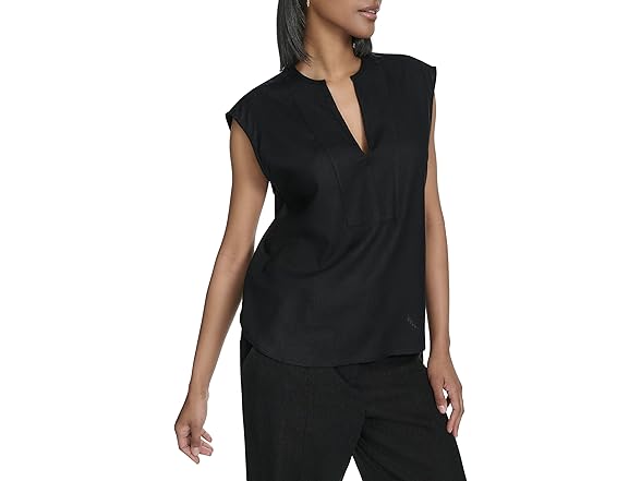 HALSTON H Womens Sportswear Top