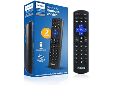 $4.99, Was $15.99, 68% Off! Philips Roku TV Remote Replacement dealfomo