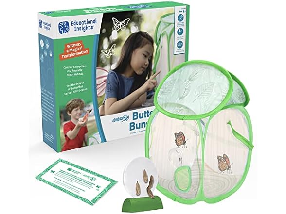 Educational Insights GeoSafari Jr. Butterfly Bungalow