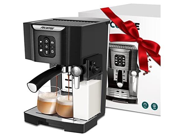 Fricoffee Espresso Machine with Milk Frother