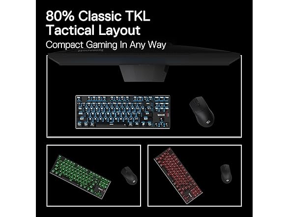 Redragon K660 TKL RGB Wired Gaming Keyboard