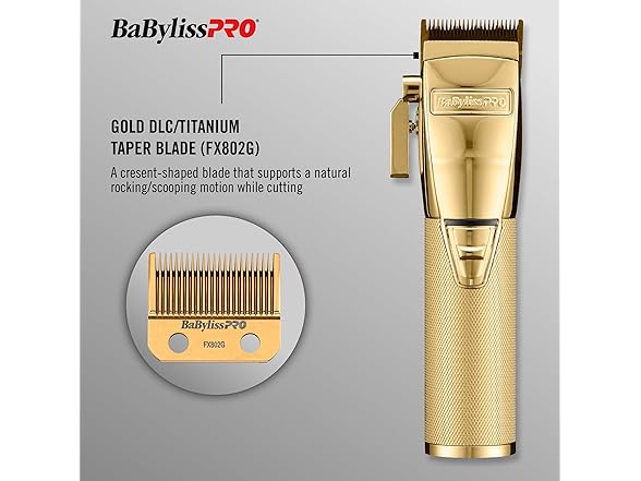 BaBylissPRO FX+ Professional Cord/Cordless Hair Clippers