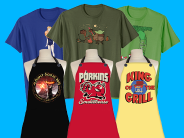 Derby Editor's Choice: Grillin' Tees, Tanks, Aprons & More!