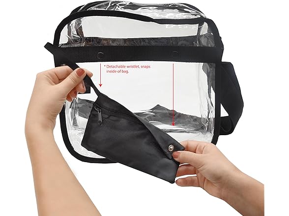 NFL 49ers Clear Crossbody