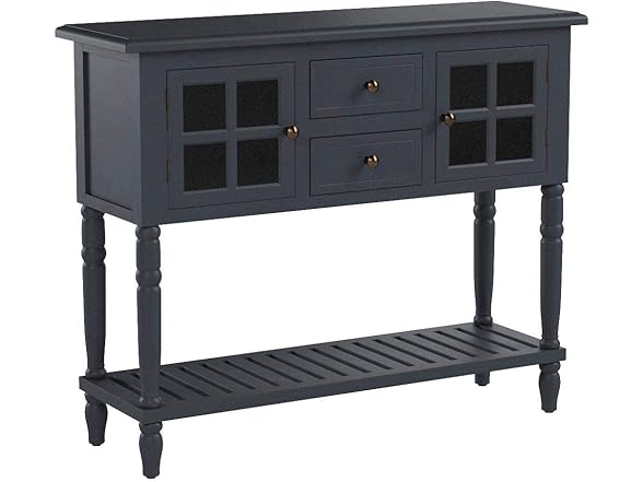 Decor Therapy Morgan 2-Door Console Table
