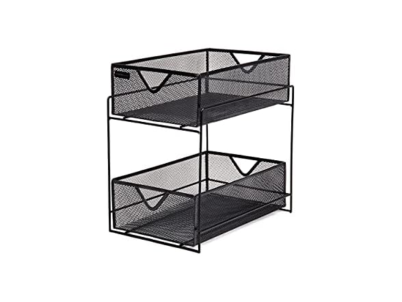 Mind Reader Metal Mesh Organizer
