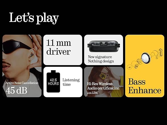 Nothing Ear(a) Wireless Earbuds